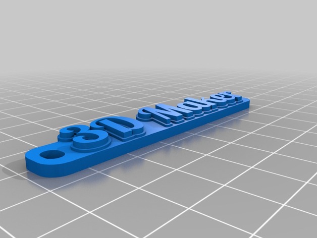 3D Maker KeyChain