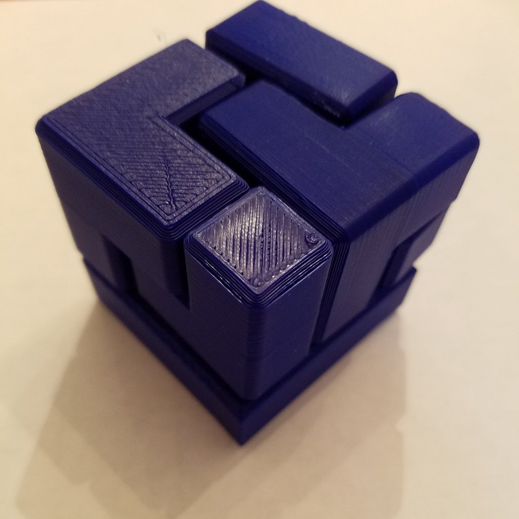 3x3x3 Puzzle Cube (6 Pieces) inspired by Make Anything