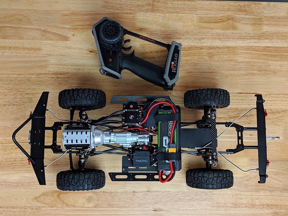  Xtra Speed XS01 scale crawler build