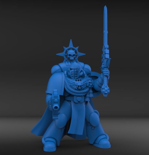Inspirational General now with cloak and tassels