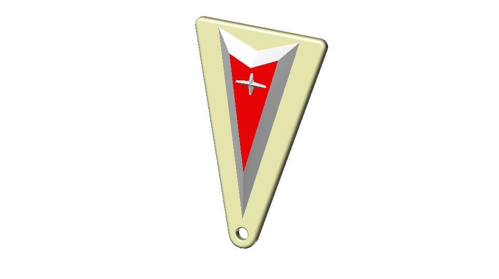 Pontiac logo/keyring
