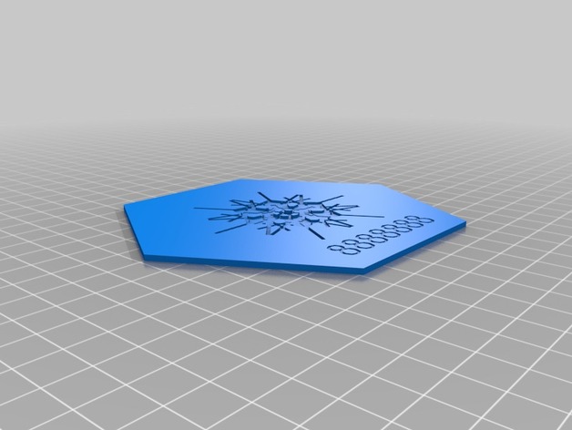 Simple Snowflake Ornament