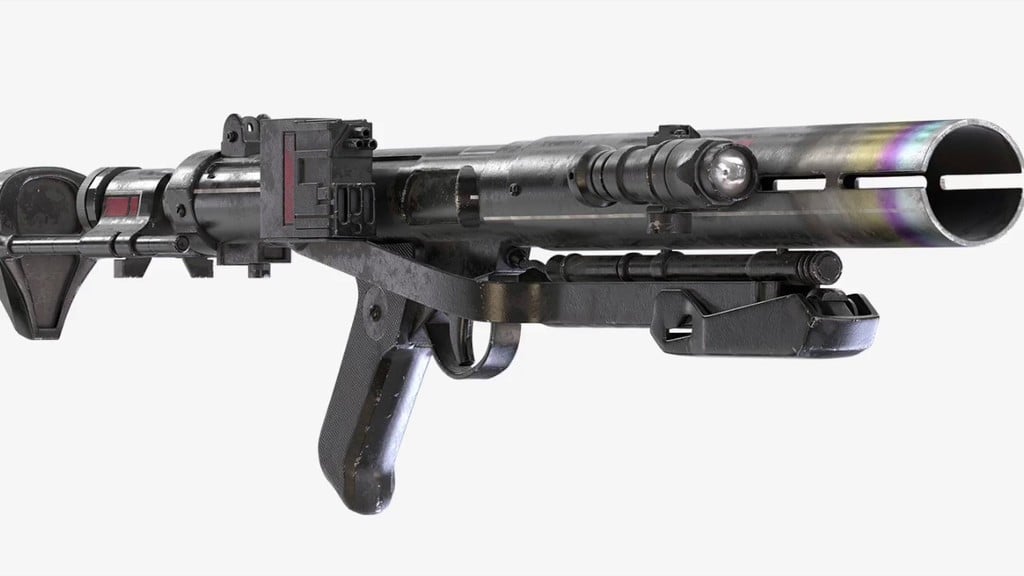 Star Wars Rogue One Nerf Imperial Death Trooper Deluxe Blaster E-11D Conversion