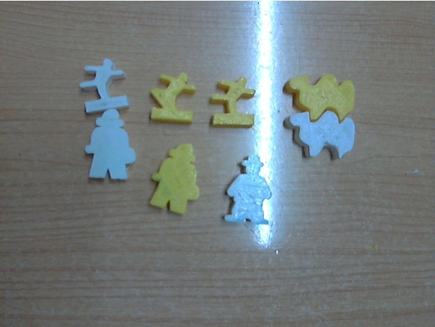 Meeples camel up +  Fast Flowing Forest Fellers + flash point rescue + escape the curse of temple
