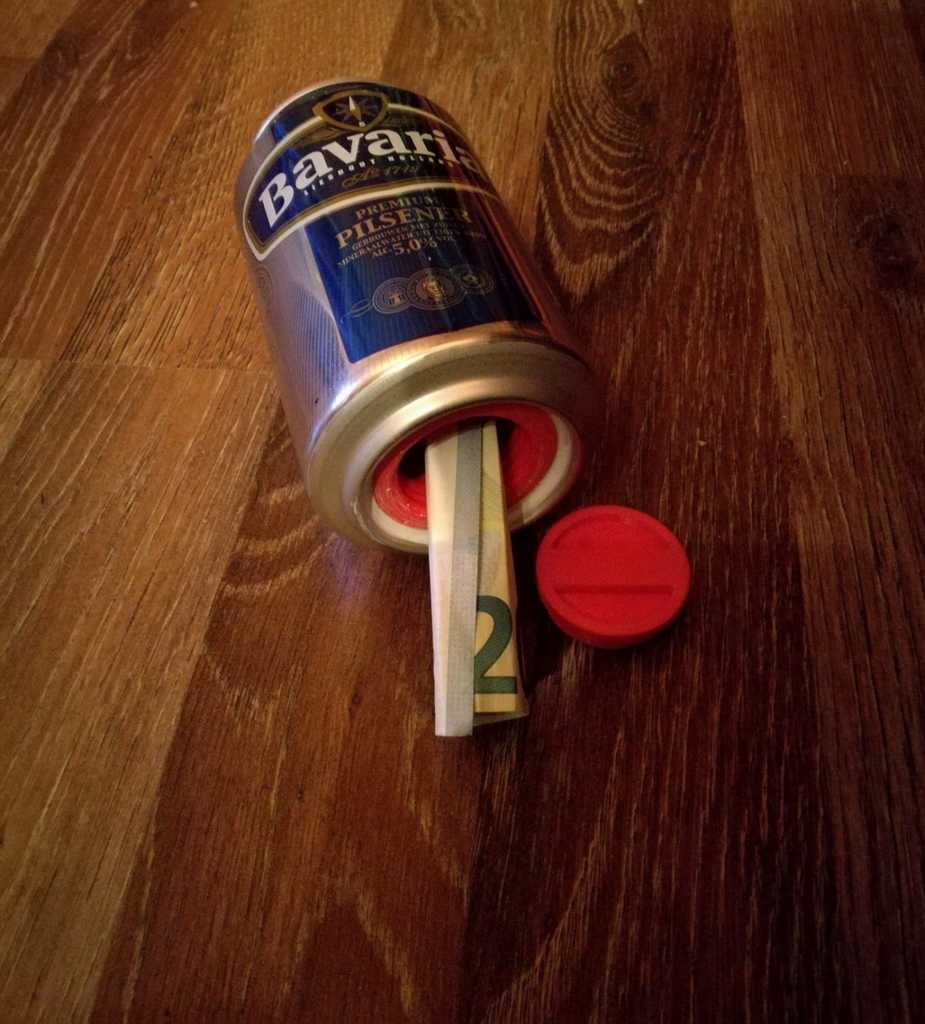 Secret box in a can