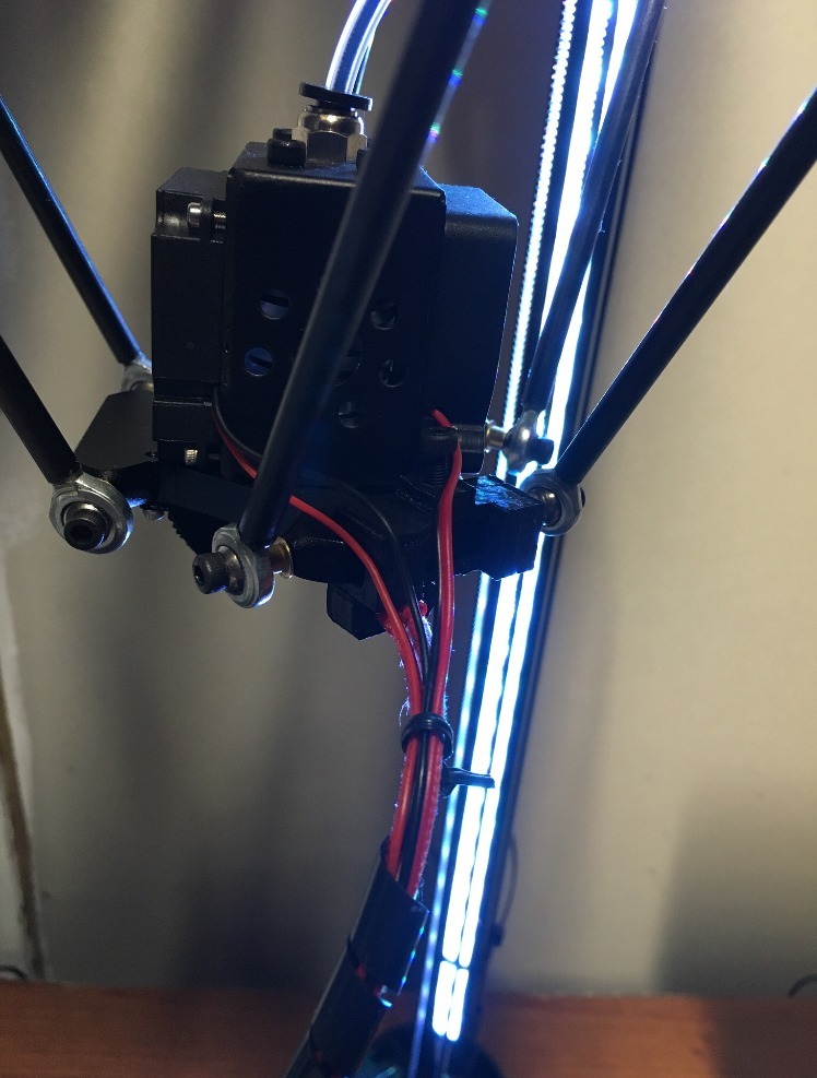 Anycubic Kossel clip on wire holder