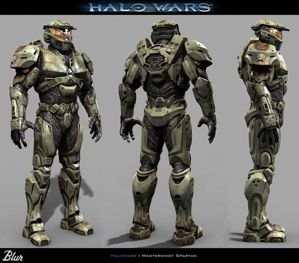Halo Wars - Mark IV Armor Set - Including Helmet