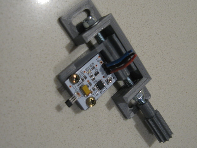 Z axis endstop switch precision adjuster for Ord Bot by Mel
