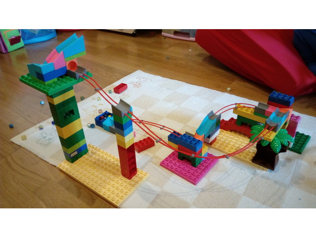Duplo compatible marble run - add on