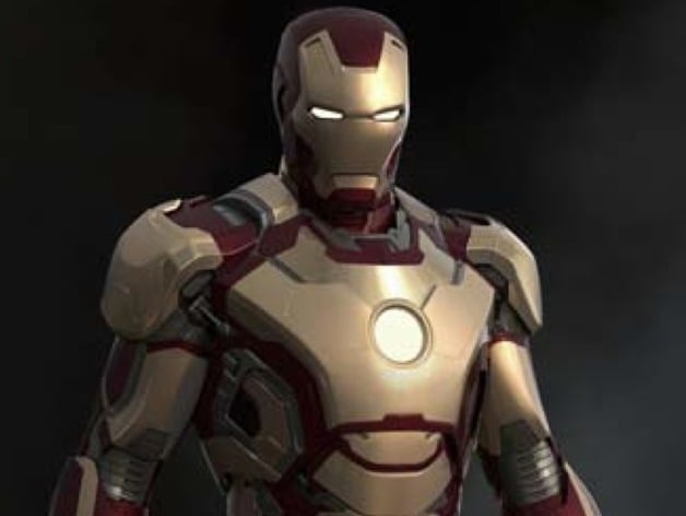 Iron Man Mark 42 Helmet 2.0