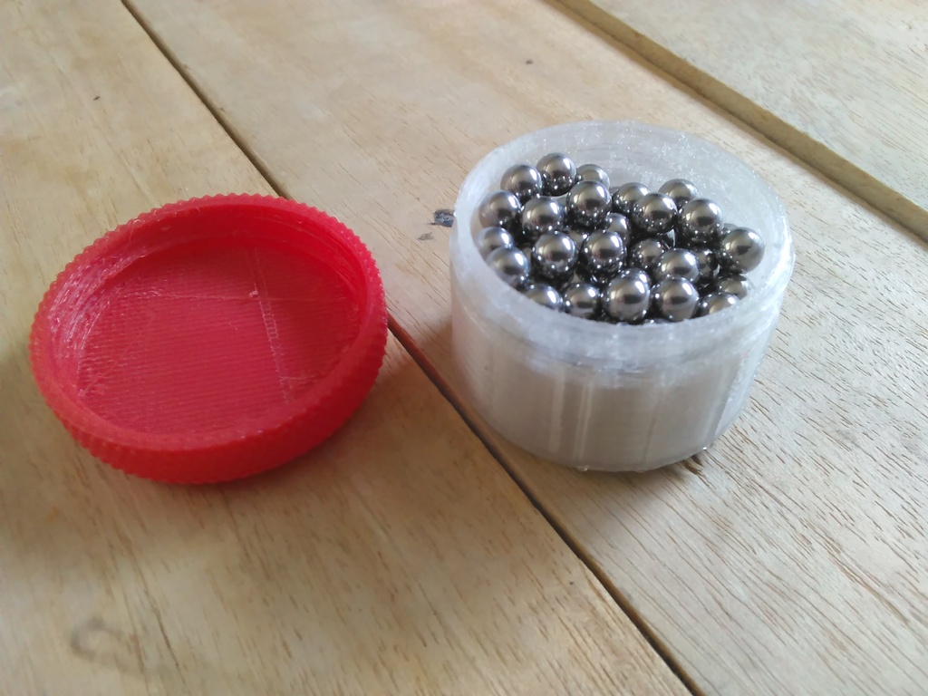 3/16" Ball Bearing Container