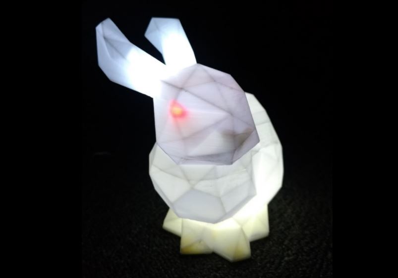 	Low Poly Stanford Bunny Lamp