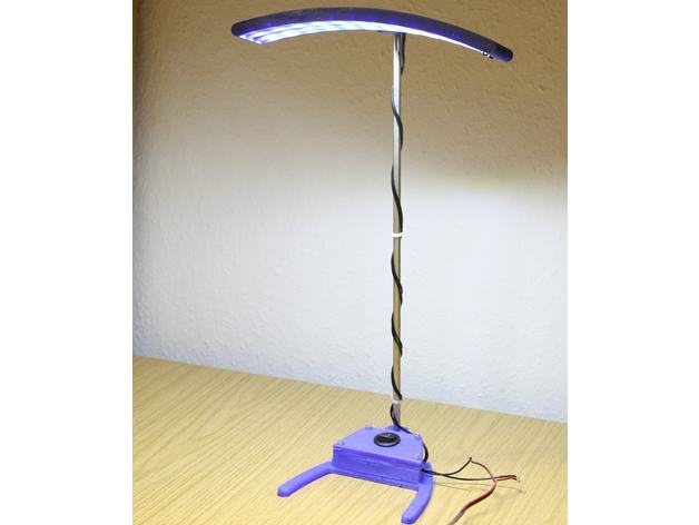 Printed LED Desk lamp