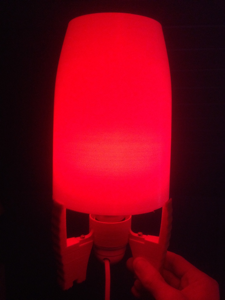 Rocket Lamp 