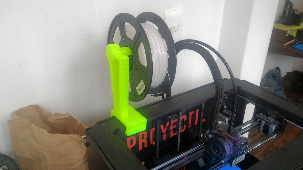 Makerbot Spool Holder #FilamentChallenge