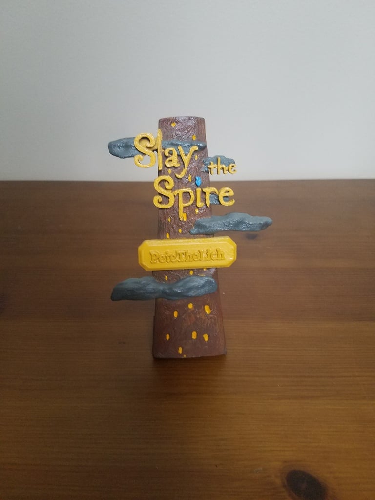 Slay The Spire Name Plate