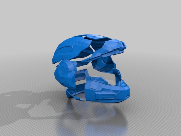 Halo 5 Helmet Mk5B "New File Split Concept"
