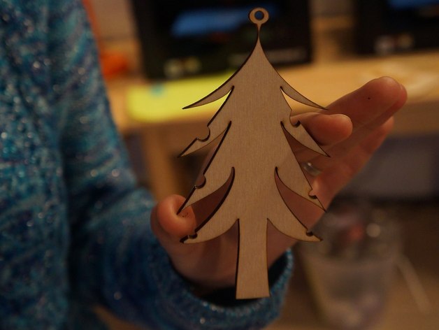 Christmas tree for earrings