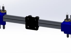 Folgertech Prusa i3 2020 X-Axis Upgrade (Openbuilds V-Slot Rail System)