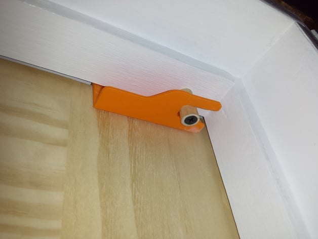 Child Safety Latch for Entry Doors (Bedrooms, Closets, etc.)