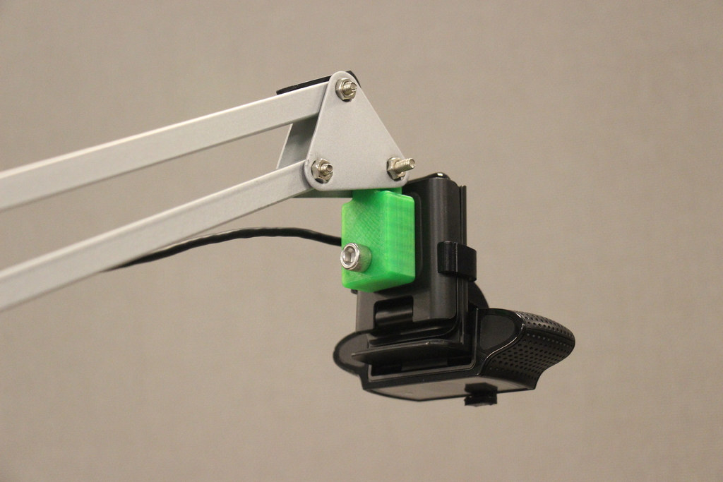 Webcam or camera tripod mount for IKEA Tertial Lamp