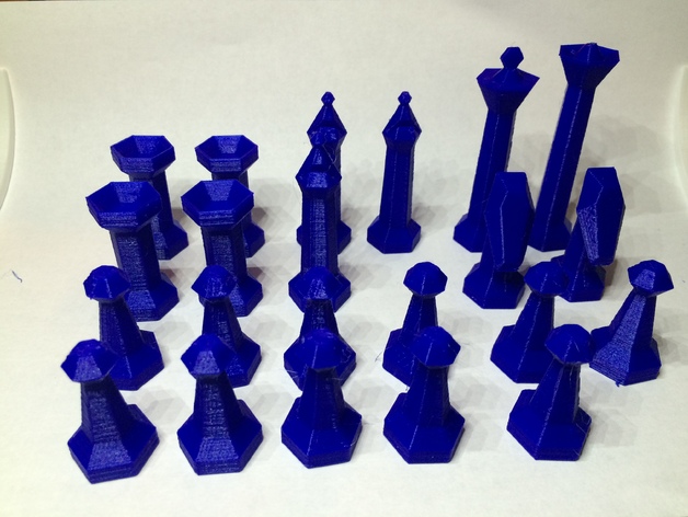 Daniel's 3 Player Hexagonal Chess Set