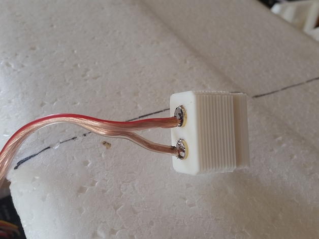 5mm wire connector / printable EC5 alternative