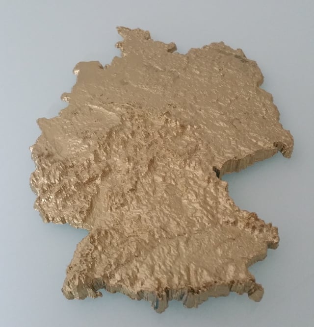 3d map of Germany