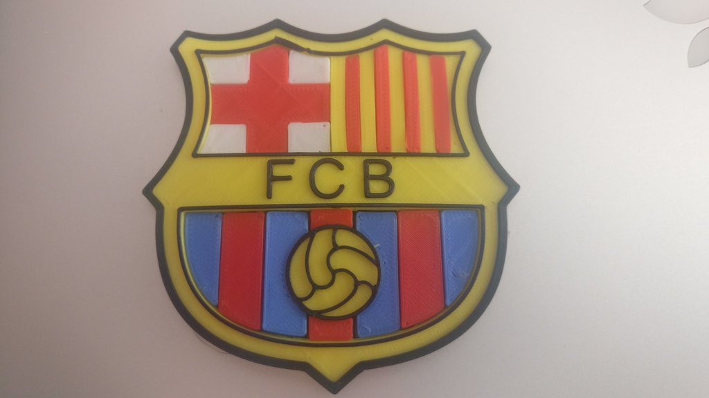 Futbol Club Barcelona - FCB - Shield Logo