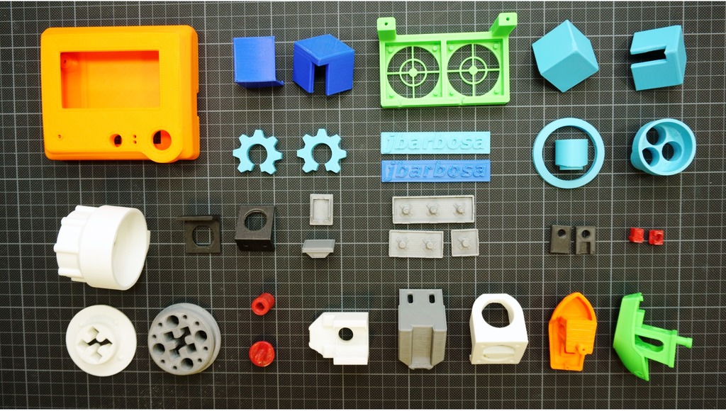 Incredibly precise 3D printed test parts using jbarbosa m3dcf