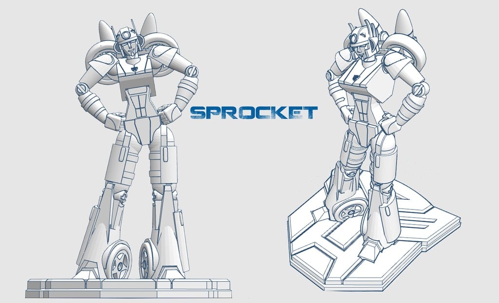Transformer OC - Sprocket [Complete]
