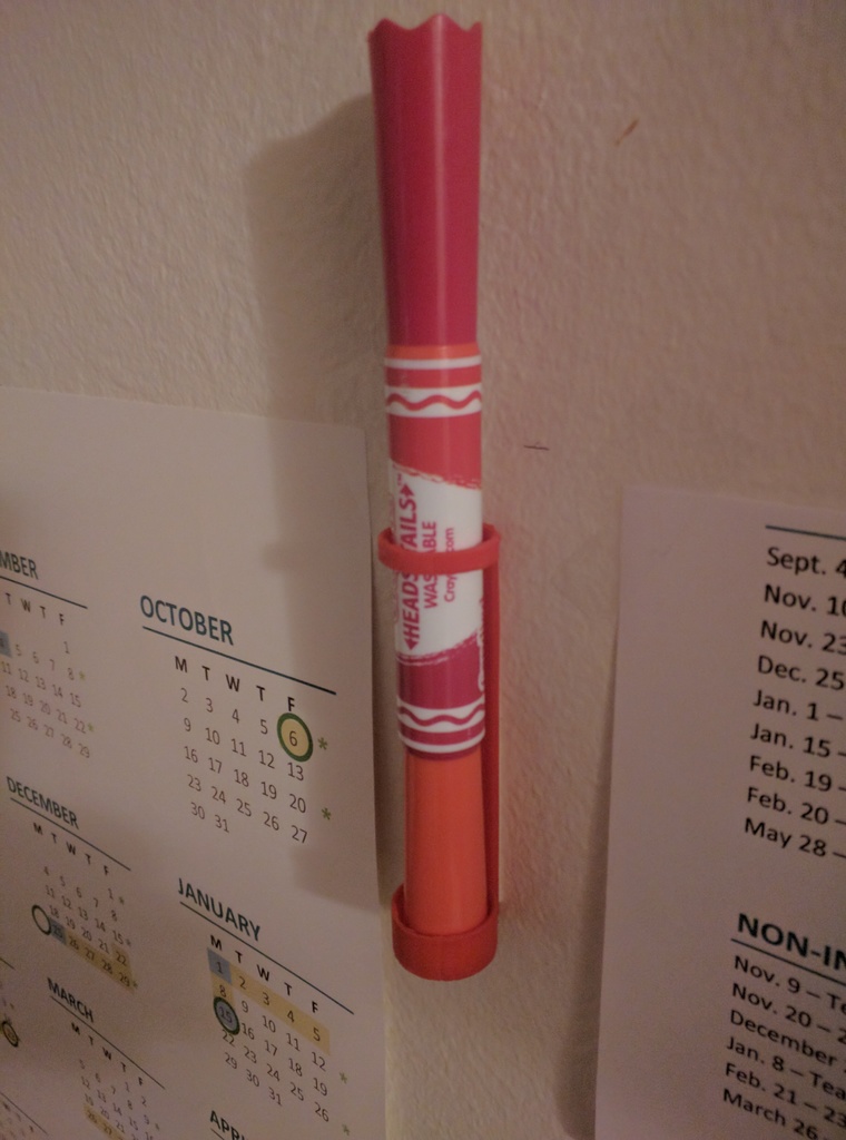 Wall-mounted Pen Holder