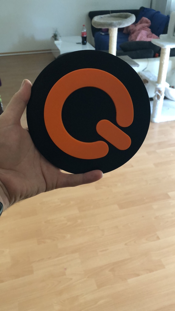 Q-Dance Logo | Split for Single Extruder