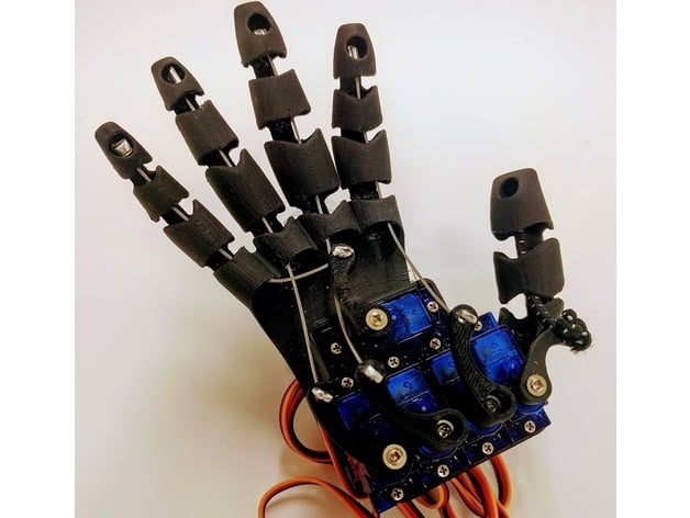 Flexible robot hand