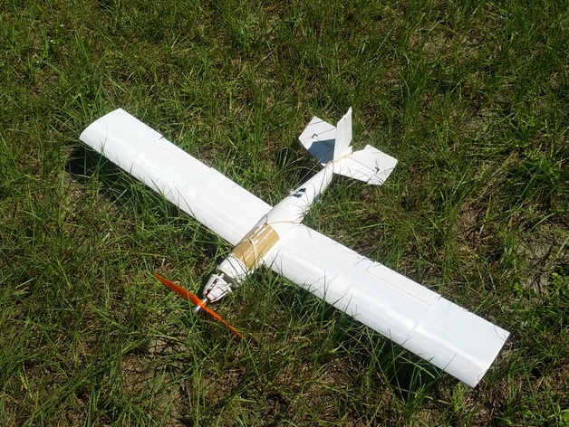 3D printable RC airplane.
