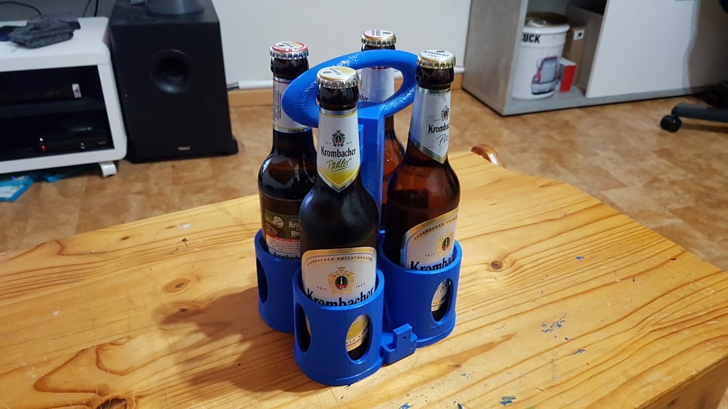 Beer bottle carrier