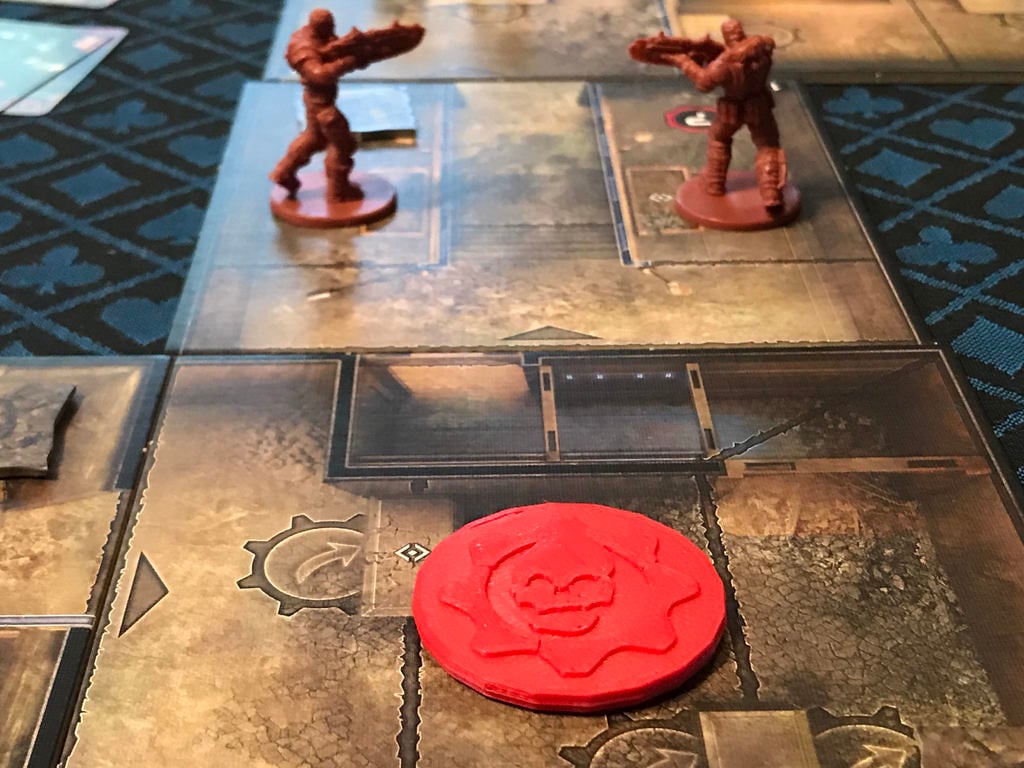 Gears of War: Turn Marker (Board Game)