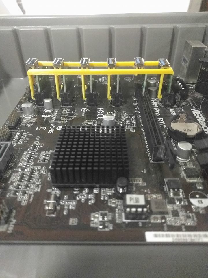 PCIe / PCI-e Riser Bridge for ASRock H81 & H110