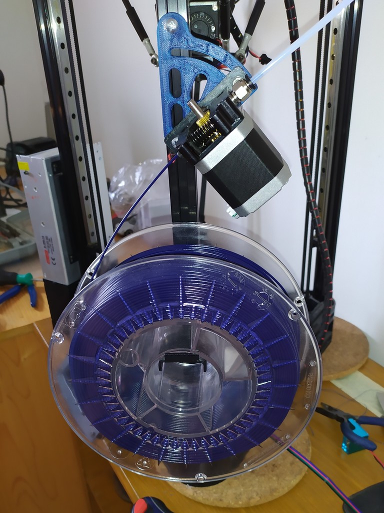 Anycubic Kossel Extruder Mount Rotatable 0-40°