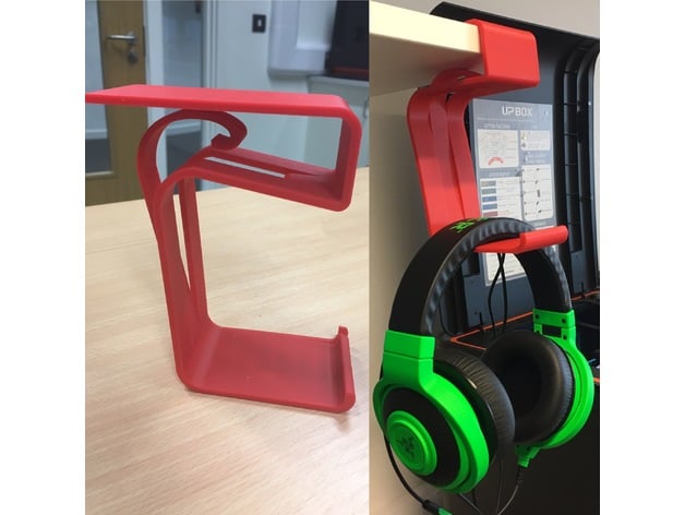 Headphone Stand For A Desk Or Shelf