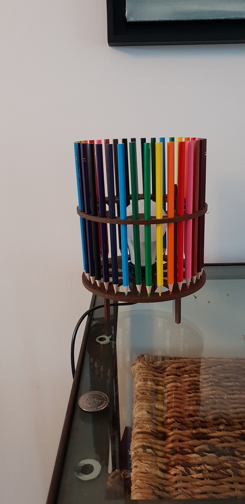 Lampe crayon - Pencil Lamp
