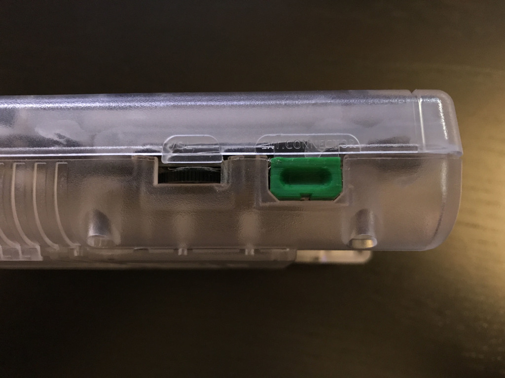 EXT/USB Port Cover for Kites Game Boy Zero SAIO Kit