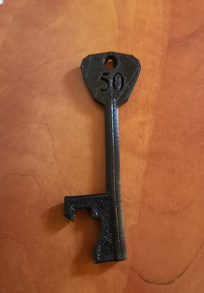 Fifty key - bottle opener / Apribottiglie a forma di chiave (50)