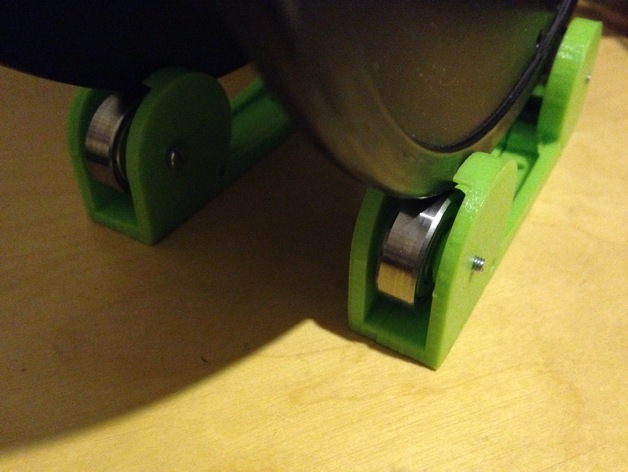 Pocket Filament Reel Rollers - thin version