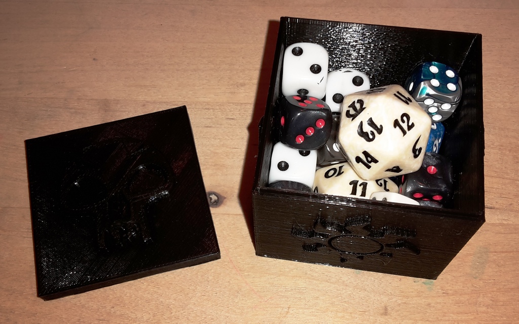 MTG EDH dice box