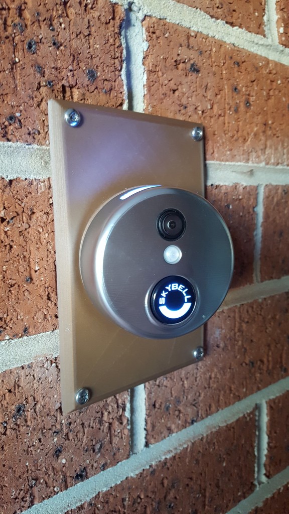 Skybell HD Smart Doorbell wallplate wall plate