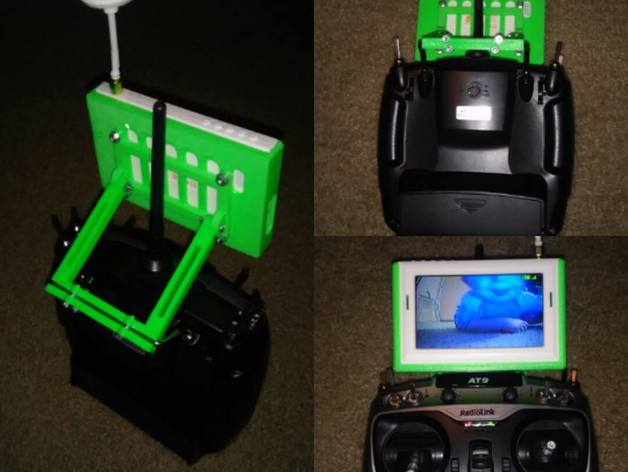 Screen Mount for drone controller