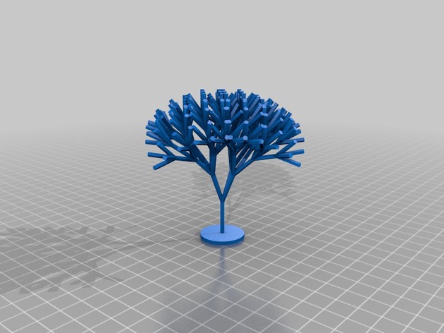 My Customized Recursive tree demonstration