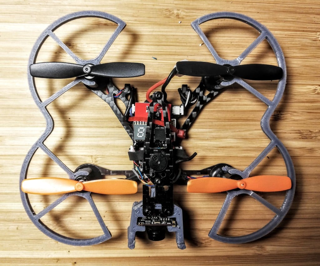 Snap-in propeller guards for Eachine QX95