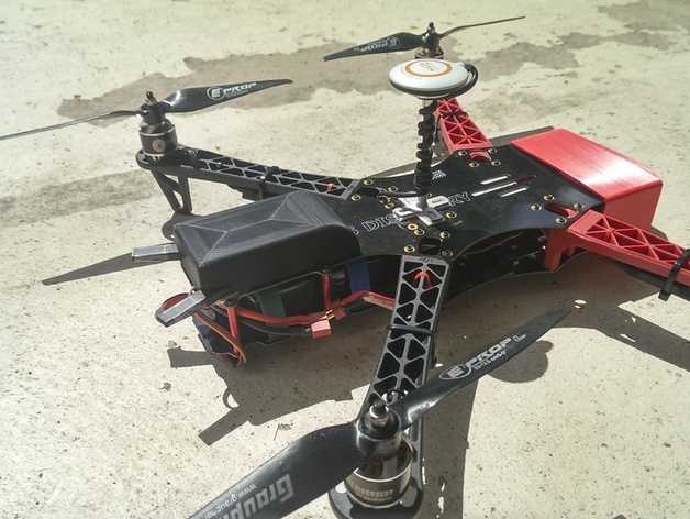 TBS Discovery Quadcopter Receiver Cover for FrSky Taranis X8R